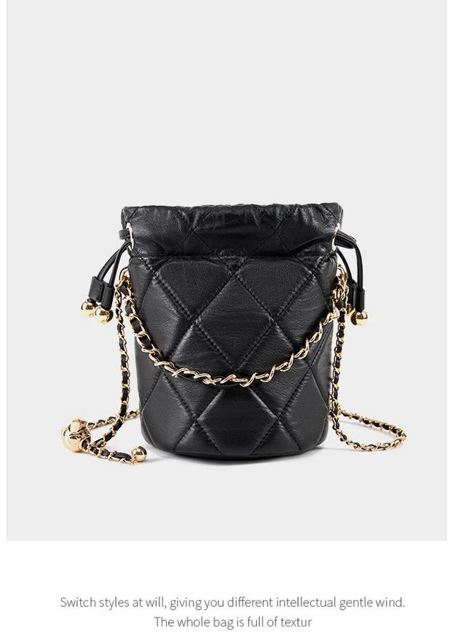 Alt view image 5 of 6 - Genuine Leather Women Handbag Purse Top Handle Shoulder Crossbody Bag Black