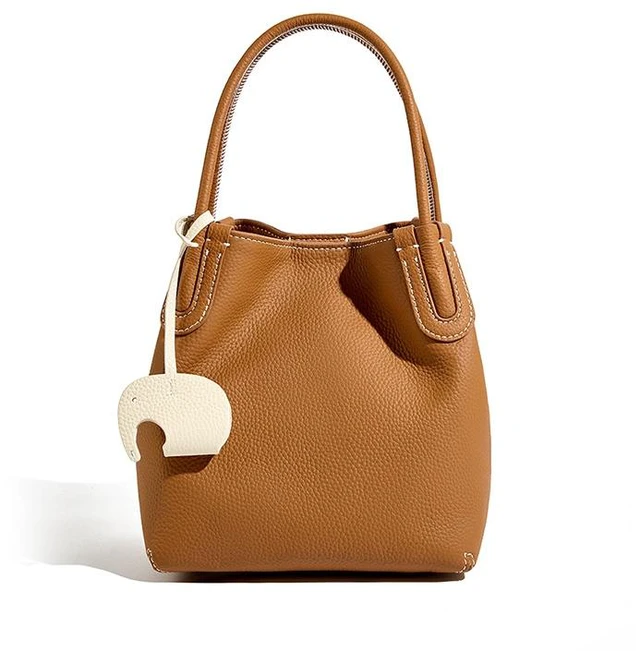 Main image of Genuine Leather Purses and Handbags for Women Crossbody Stachel Shoulder Bags Brown