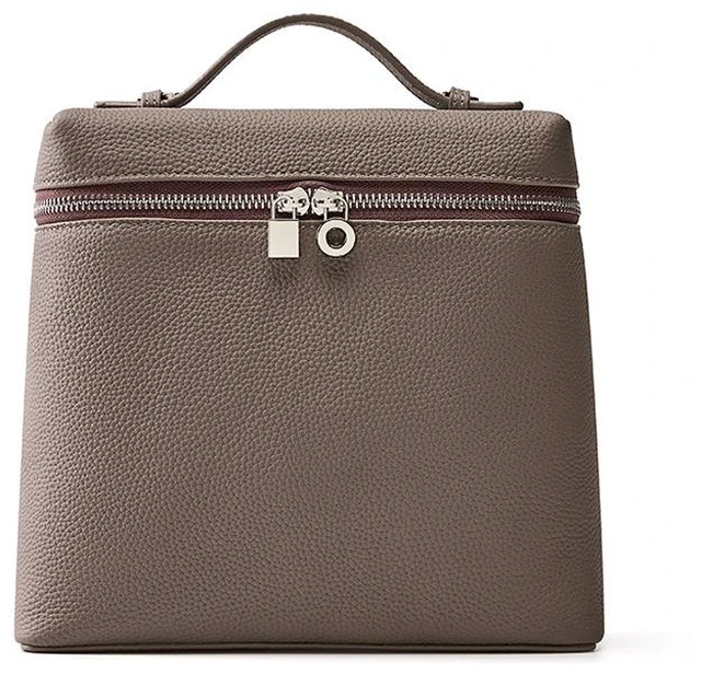 Main image of Genuine Leather Women Piana Backpack Grey