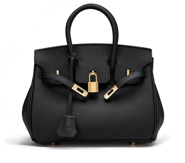 Main image of Women Genuine Leather Shoulder Bags Black