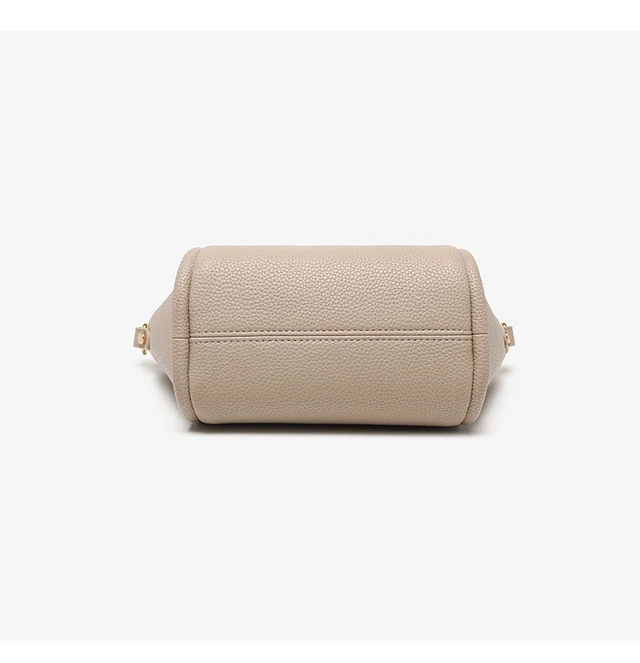 Alt view image 2 of 6 - Genuine Leather Women's Top-handle Bags White