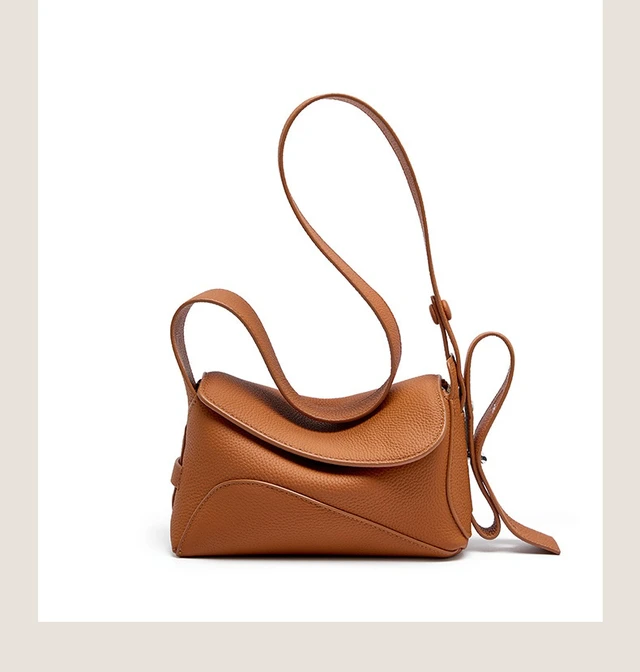 Alt view image 2 of 3 - Genuine Leather Womens Hobo Purse Roomy Casual Shoulder Bags Brown