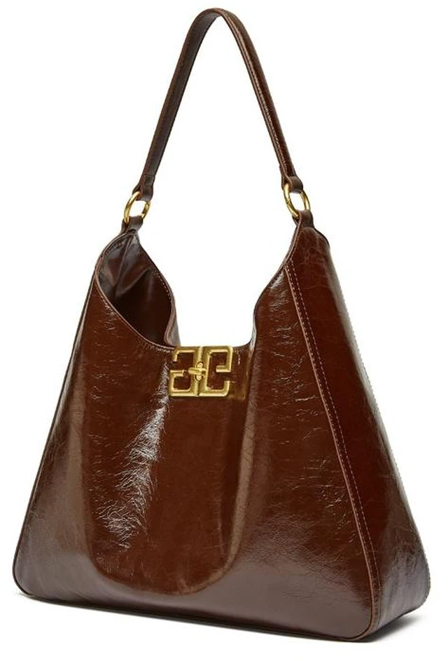 Main image of Genuine Leather Handbags for Women Satchel Top Handle Bags Brown