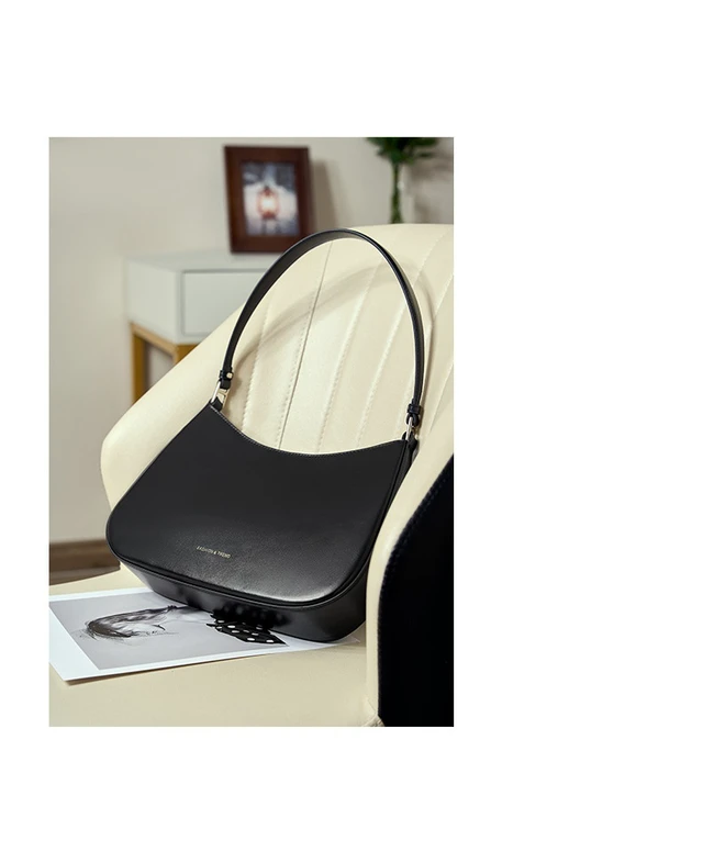 Alt view image 3 of 3 - Real Leather Crossbody Handbags Purses Sling Crossover Shoulder Bag Black