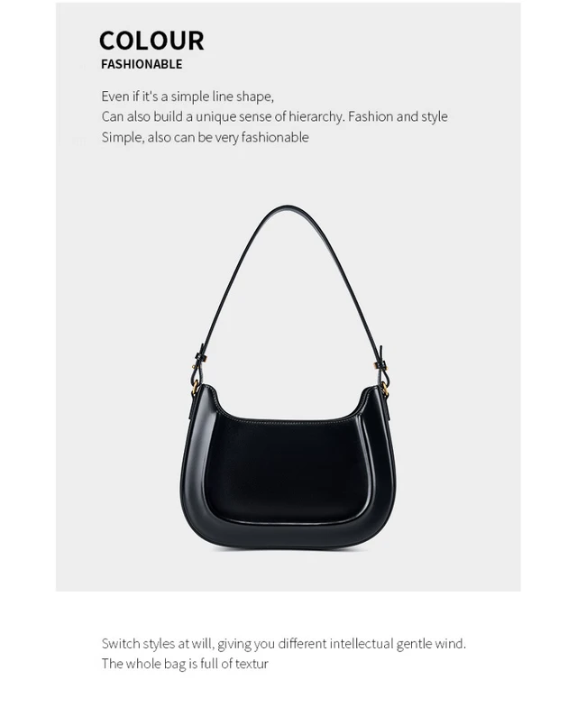 Alt view image 2 of 3 - Genuine Leather Women Purses and Ladies Handbags Black