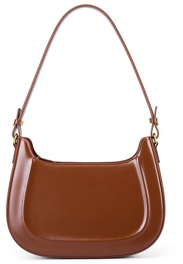 Main image of Genuine Leather Women Purses and Ladies Handbags Brown