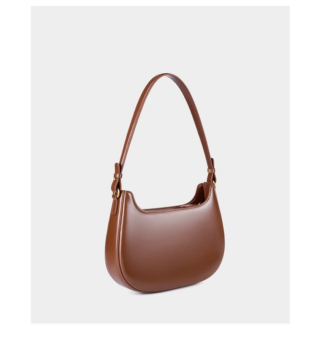 Alt view image 2 of 3 - Genuine Leather Women Purses and Ladies Handbags Brown