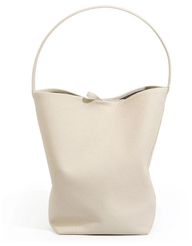Main image of Genuine Leather Women Shoulder Bags Large Capacity Handbags White