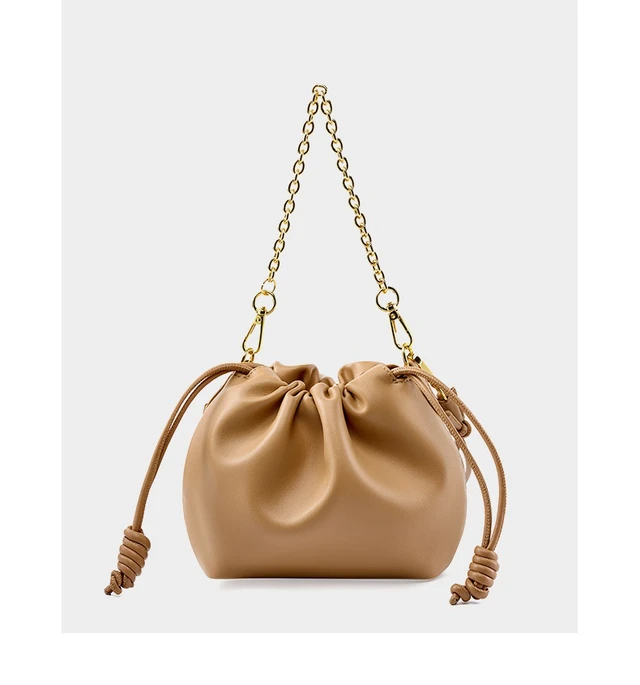 Alt view image 2 of 4 - Women's Small Classy Crossbody Purse Top Handle Handbags Brown
