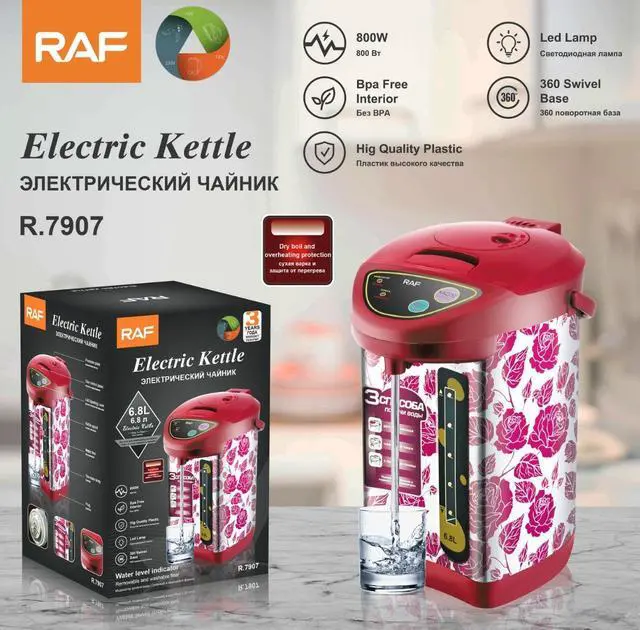 Alt view image 6 of 6 - 6.8L Fully Automatic Electric Water Dispenser & Kettle Household Smart Kettle with Constant Temperature & Keep-Warm Function