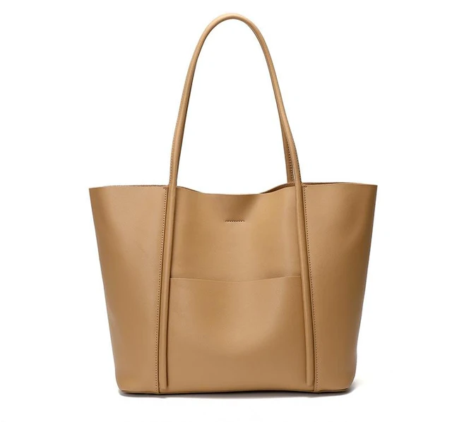 Alt view image 2 of 2 - Genuine Leather Women Purses and Handbags Brown