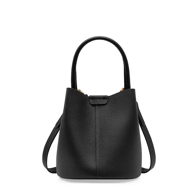 Alt view image 2 of 2 - Genuine Leather Purses and Handbags for Women, Soft Genuine Leather Shoulder Hobo Bags Black