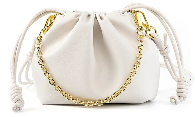 Main image of Women's Small Classy Crossbody Purse Top Handle Handbags White