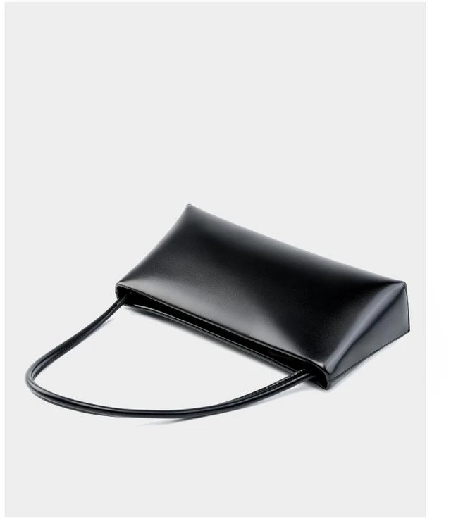 Alt view image 4 of 4 - Genuine Leather Purses and Handbags Black