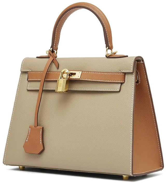 Alt view image 2 of 3 - Genuine Leather Women Satchel Purses and Handbags Multi
