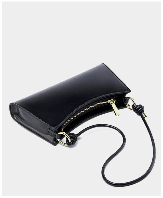 Main image of Women Genuine Leather Tote Handbags Crossbody Bags Black