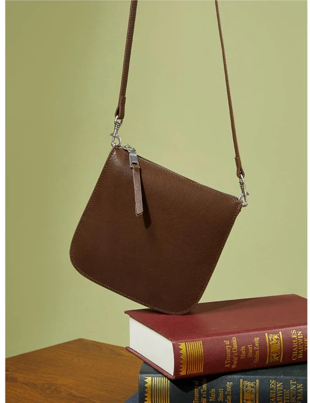 Alt view image 2 of 2 - Women Genuine Leather Totes Shoulder Bag Purses and Handbags Brown