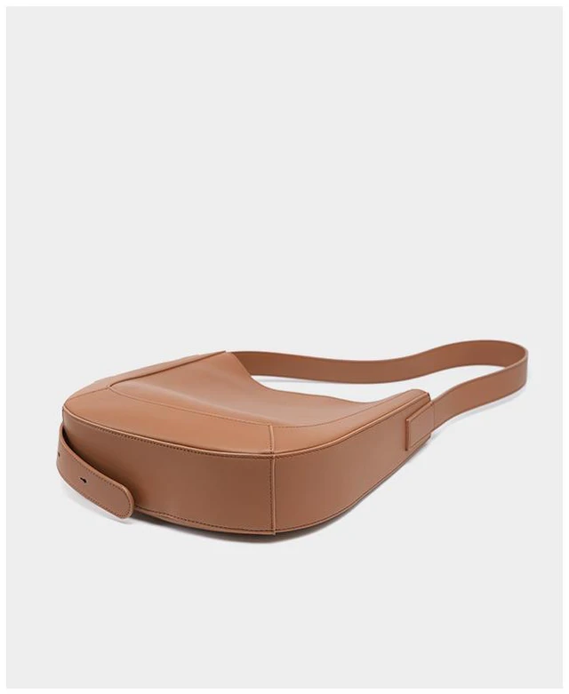 Alt view image 2 of 2 - Genuine Leather Women Fashion Shoulder Designer Purses and Handbags Brown
