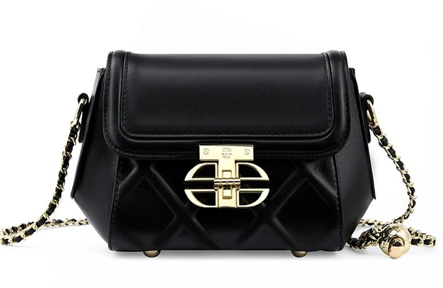 Alt view image 2 of 3 - Genuine Leather Women Shoulder Handbag Tote Fashion Hobo Purses Handbag Black