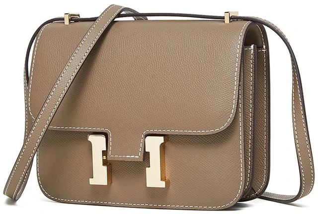 Main image of Genuine Leather Women Shoulder Purses and Handbags Grey