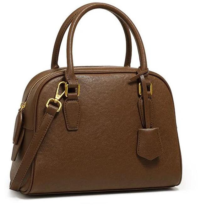 Main image of Genuine Leather Women Handbag and Purse Brown
