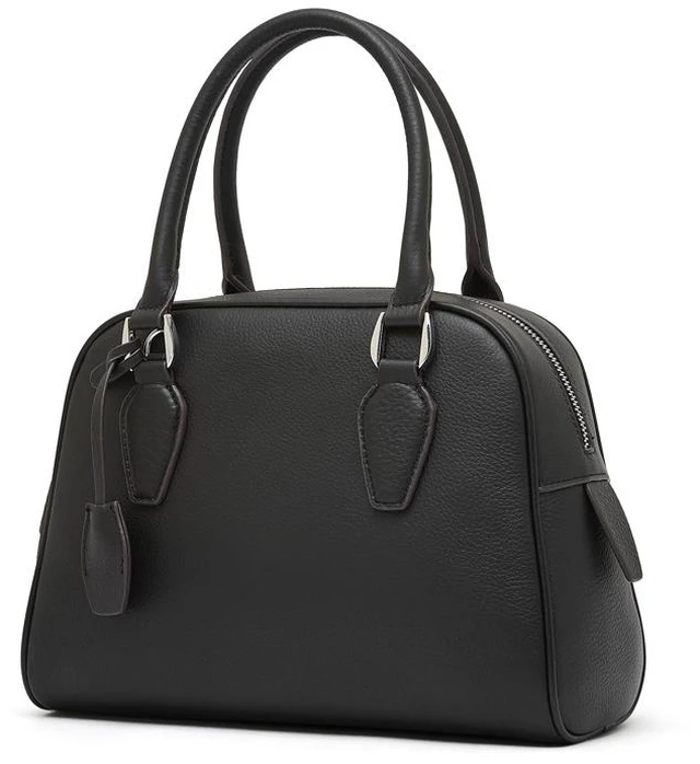 Main image of Women Genuine Leather Shoulder Bag Tote Bag Black