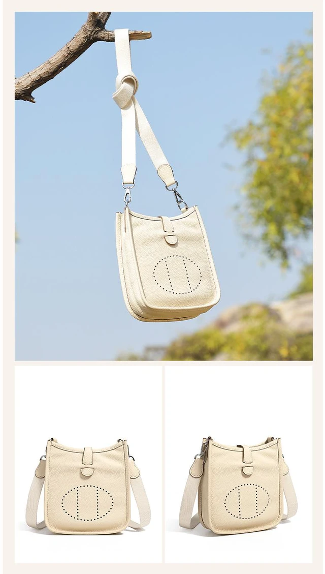Main image of Women Genuine Leather Purses and Handbags White