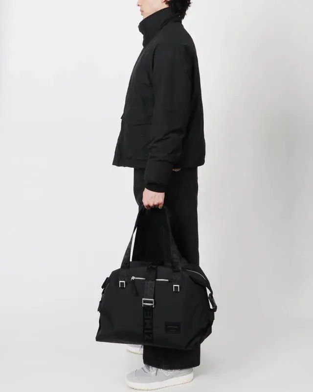 Alt view image 3 of 7 - ZIMEGO Weekender Duffel Bag Versatile Crossbody for Travel and Gym Tote, Black