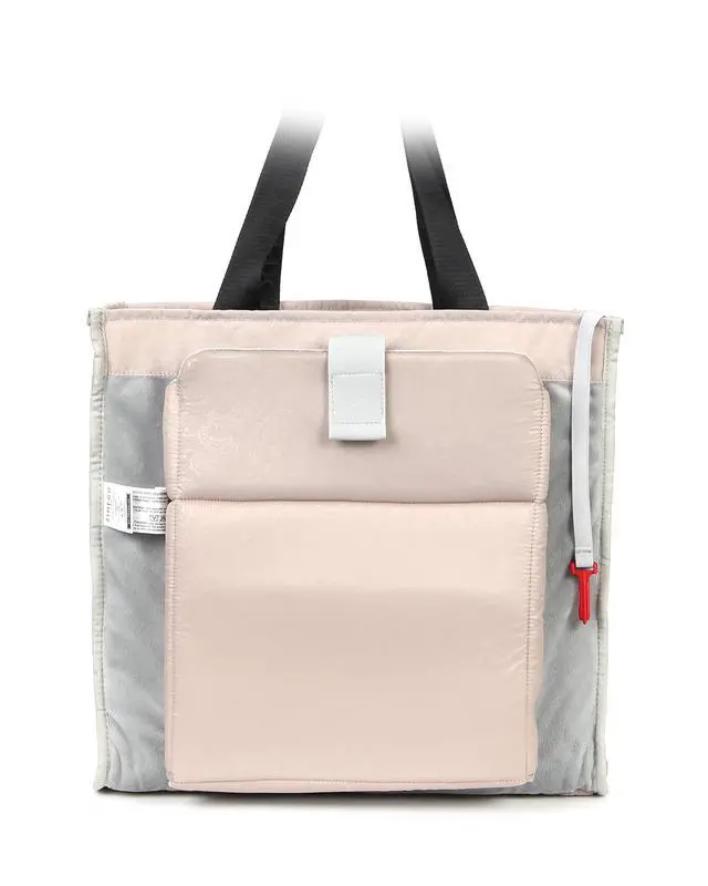 Alt view image 7 of 7 - ZIMEGO Stylish Casual Business Laptop Tote Bag Durable Travel Top Handle Shoulder Bag, Mushroom Pink