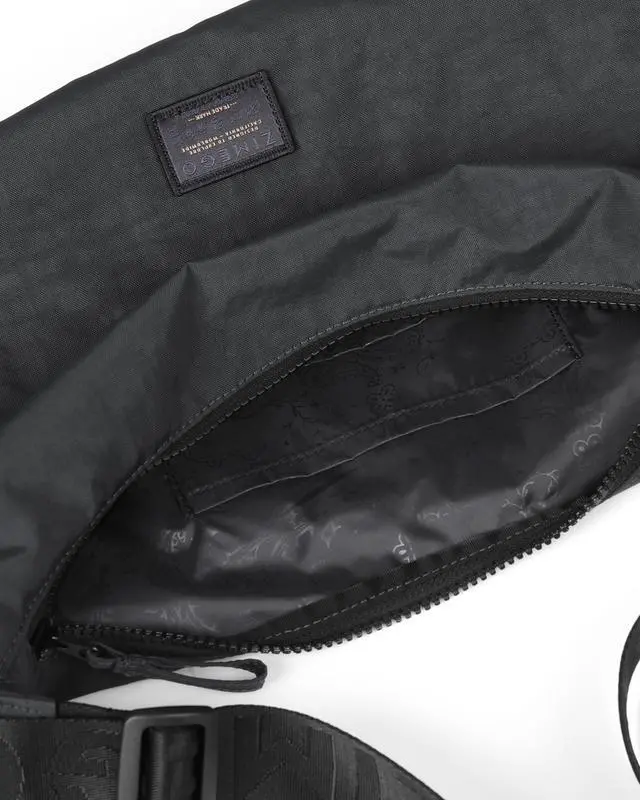 Alt view image 6 of 7 - ZIMEGO Classic Crescent Crossbody Bag - Everyday Essential Travel Hobo Bag, Black