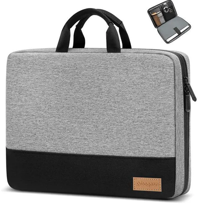 Main image of Laptop Sleeve Case, 15 15.6 16 inch TSA Laptop Sleeve Water Resistant with 4-Layer Protection, Computer Carrying Bag Compatible with MacBook, HP, Dell, Lenovo, Asus Notebook