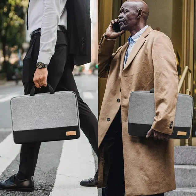 Alt view image 7 of 7 - Laptop Sleeve Case, 15 15.6 16 inch TSA Laptop Sleeve Water Resistant with 4-Layer Protection, Computer Carrying Bag Compatible with MacBook, HP, Dell, Lenovo, Asus Notebook