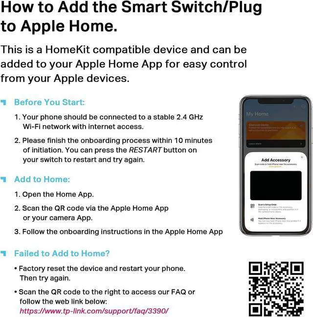 Alt view image 5 of 5 - Smart Plug Mini 15A, Apple HomeKit Supported, Smart Outlet Works with Siri, Alexa & Google Home, UL Certified, App Control, Scheduling, Timer, 2.4G WiFi Only, 2 Count (Pack of 1) (EP25P2), White