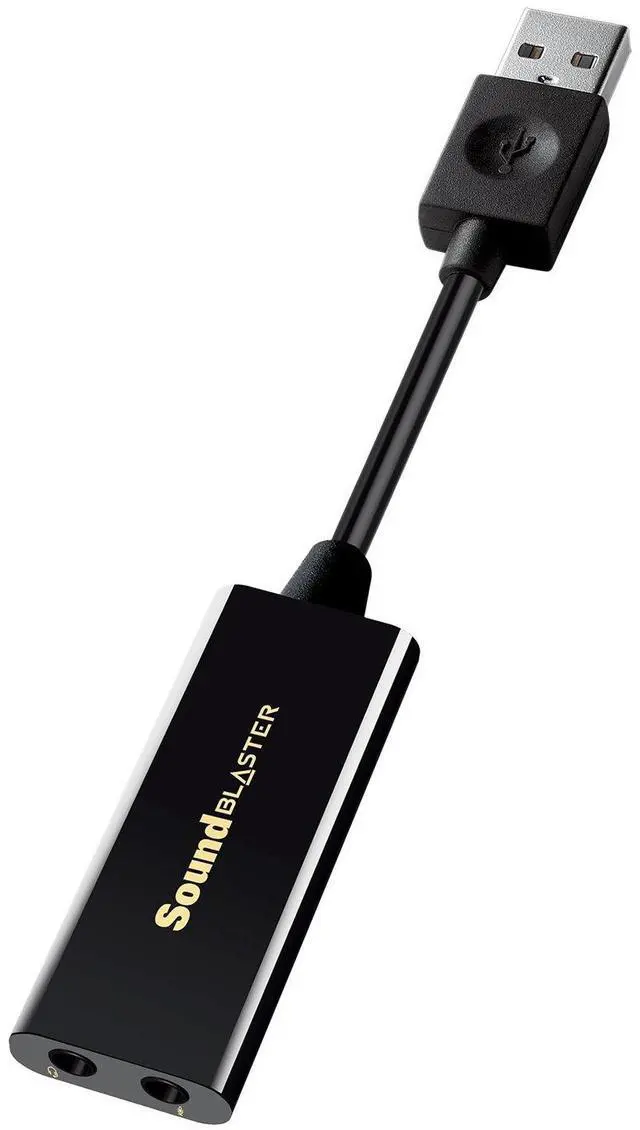 Main image of Labs Sound Blaster Play! 3 External USB Sound Adapter for Windows and Mac. Plug and Play (No Drivers Required). Upgrade to 24-Bit 96Khz Playback