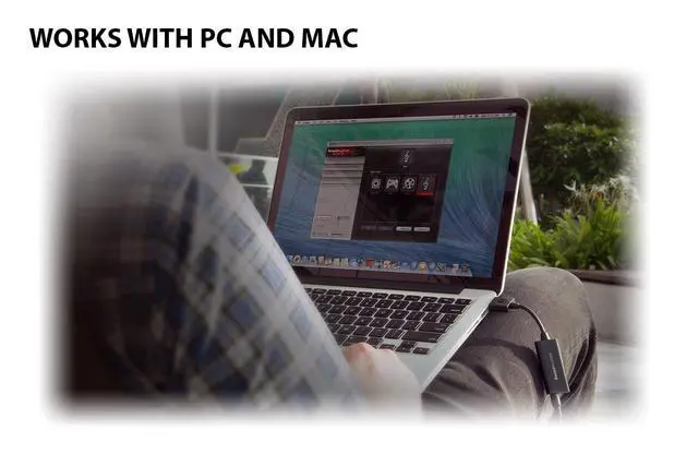 Alt view image 3 of 6 - Labs Sound Blaster Play! 3 External USB Sound Adapter for Windows and Mac. Plug and Play (No Drivers Required). Upgrade to 24-Bit 96Khz Playback