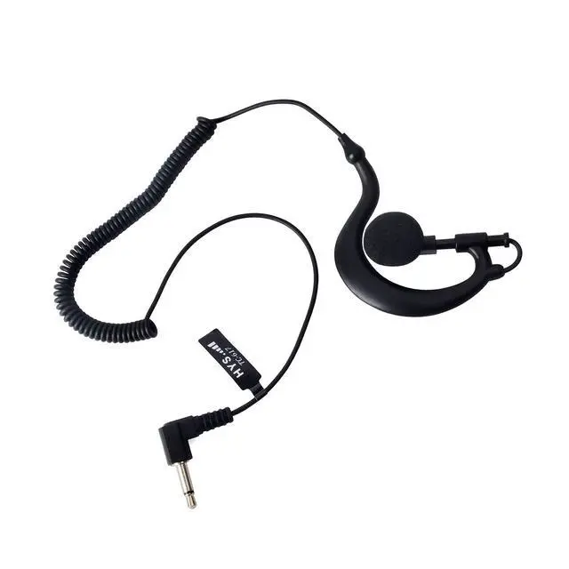 Alt view image 5 of 7 - TC-617 G Shape Soft Ear Hook Earpiece Headset - 3.5mm Plug Listen Only Ham Radio Earpiece/Headset for Motorola Icom Transceivers