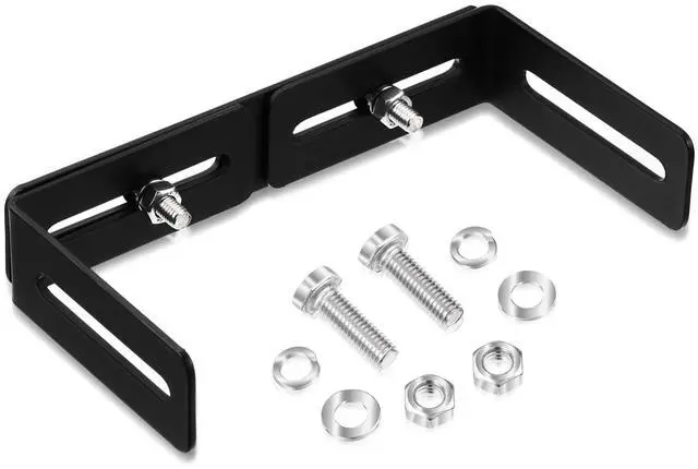 Main image of 1 Set Adjustable Universal Mounting Bracket for Cb/ham Radio Transceiver & Scanners Cb Radio Mount, Adjust from 6" to 10" in Width