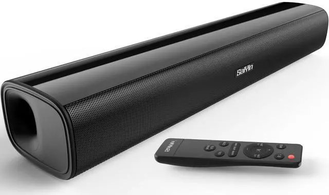 Main image of Sound Bar,17 inch Sound Bar for Smart TV with Bluetooth 5.3/Optical/AUX Connection, Soundbar for TV/PC/Gaming/Projectors,Wall Mountable & Ultra Compact Design