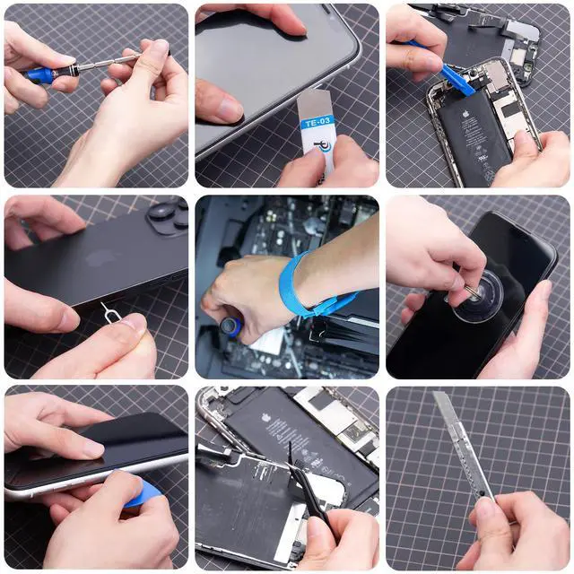 Alt view image 3 of 7 - 82 in 1 Precision Screwdriver Set, Magnetic Electronics Repair Tool Kit with Flexible Shaft and Extension Rod, Compatible for PC, Laptop, iPhone, PS4, PS5, Xbox, Camera, Computer, Tablet