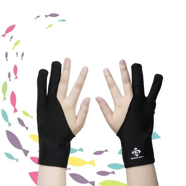 Alt view image 7 of 7 - M106K PRO 10 x 6.25 Graphics Drawing Tablet with 8192 Levels Tilt Supported Battery-Free Stylus for Windows/mac/Android OS & GAOMON Two Finger Glove