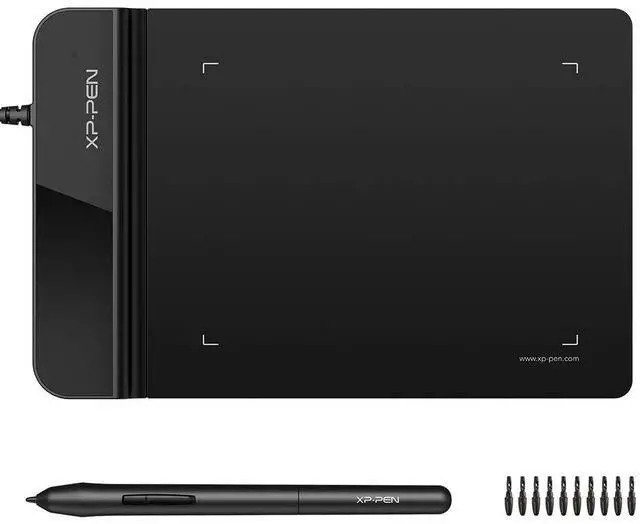 Main image of Drawing Tablet G430S OSU, Graphic Drawing Tablet with 8192 Levels Pressure Battery-Free Stylus, 4 x 3 inch Ultrathin, for OSU Game, Online Teaching Compatible with Window/Mac Black