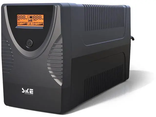 Main image of SK425 425VA/240W UPS Battery Backup & Surge Protector - Uninterruptible Power Supply with LCD Display, AVR Voltage Regulation, 6 Outlets, Backup Power for PC, Router, NAS & Home Office