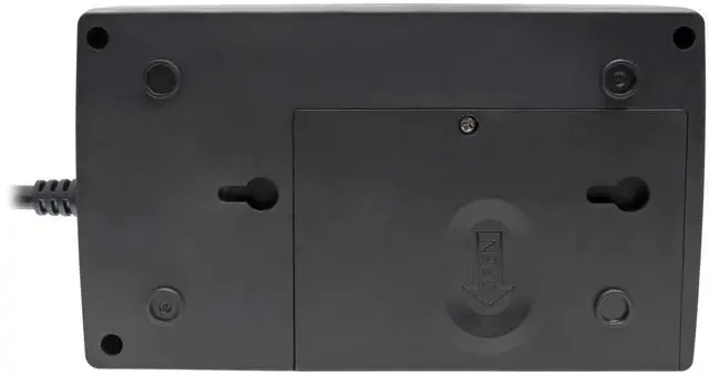 Alt view image 4 of 4 - 350VA Mini UPS Battery Backup Surge Protector, 6 Outlets, Uninterruptible Power Supply, Small UPS for Home & Office, TV & Computer UPS, 3-Year Warranty & $100,000 Insurance (BC350)