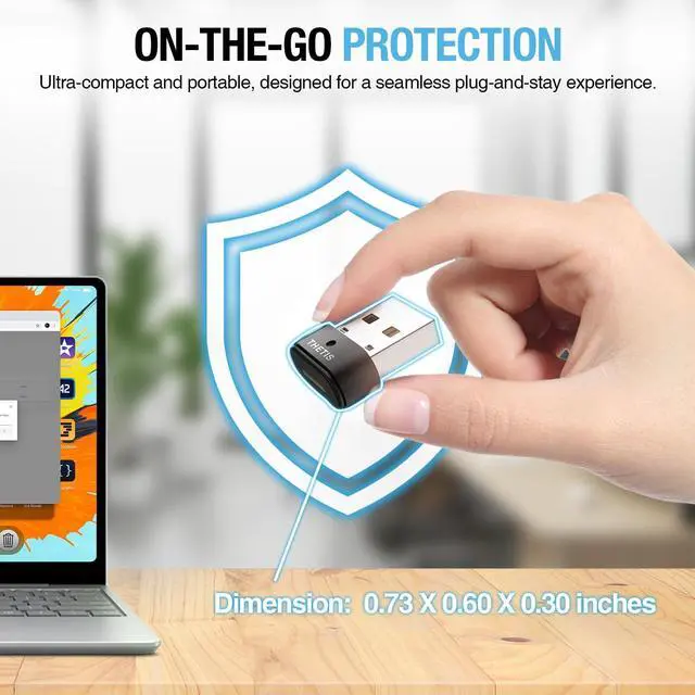 Alt view image 6 of 7 - Nano-A for Business - USB A FIDO2 Security Key L1 MFA & Passkey Access for School ERP, Employee Online Account, Compatible with Coinbase Google Workspace Apple ID Window Salesfore - 2 Pack