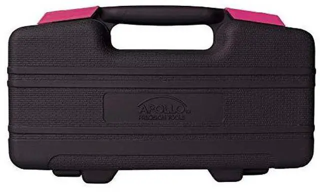 Alt view image 5 of 7 - Tools Original 39 Piece General Household Tool Set in Toolbox Storage Case with Essential Hand Tools for Everyday Home Repairs, DIY and Crafts - Pink Ribbon - DT9706P