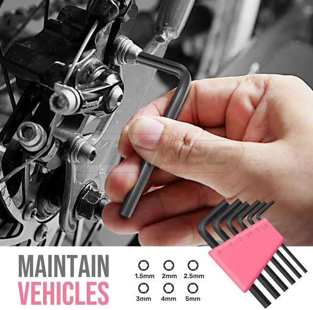 Alt view image 6 of 7 - Tool Set 25pc Pink Household DIY Tool Kit for Women. Small Mini Tool Box Set of Starter Basic Ladies Tools