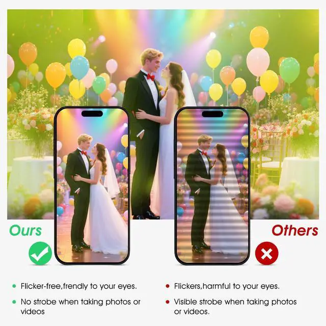 Alt view image 2 of 6 - LED Flood Light Outdoor, 50W Color Changing RGB Flood Light, IP66 Waterproof Outdoor Landscape Lights Stage Lights, 5000LM Uplighting for Party, 2Pack