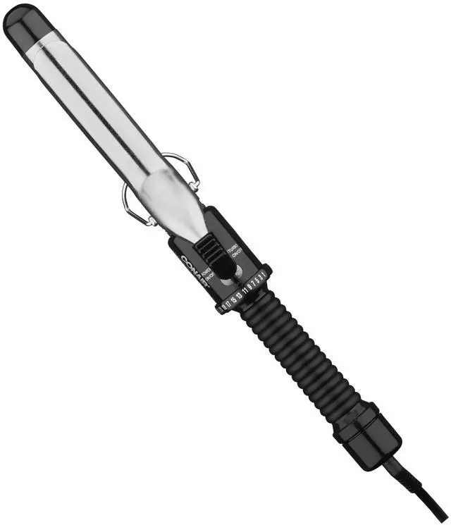 Main image of Instant Heat 1-Inch Curling Iron, 1-Inch Barrel Produces Classic Curls, Hair Curler for Short, Medium, and Long Hair, 25 Heat Setting Hair Curling Iron, Black