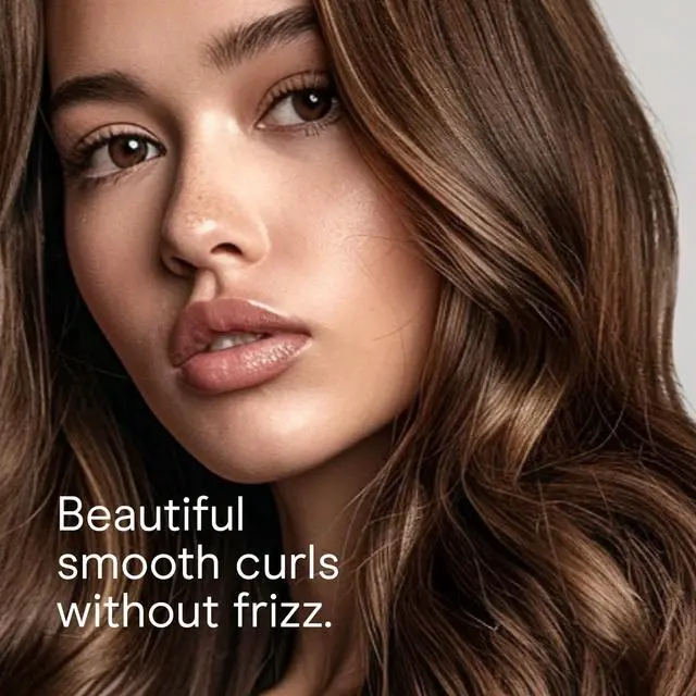 Alt view image 5 of 7 - Instant Heat 1-Inch Curling Iron, 1-Inch Barrel Produces Classic Curls, Hair Curler for Short, Medium, and Long Hair, 25 Heat Setting Hair Curling Iron, Black