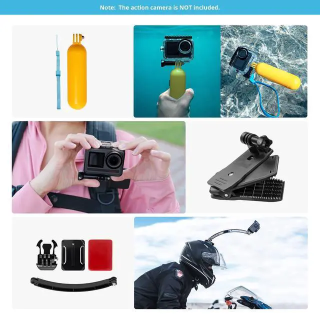 Alt view image 6 of 7 - 42 in 1 Action Camera Accessories Kit for EK7000/EK7000 Pro/Brave 4/Brave 4 pro/Brave 7 LE/Brave 7/Brave 8/V50X/V50 Pro/V50 Elite/GoPro Hero 13 12 11 10 9
